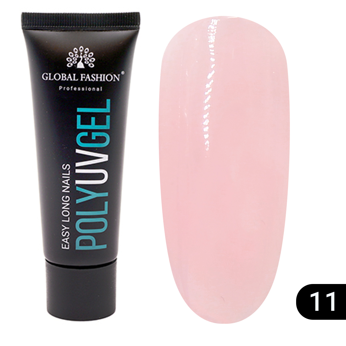 Поли UV гель (Полигель) Global Fashion 30 г 11