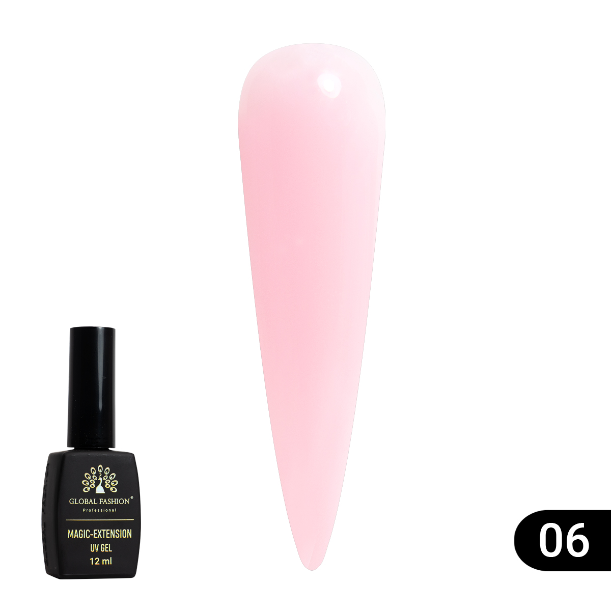 Гель Global Fashion Magic-Extension № 6
