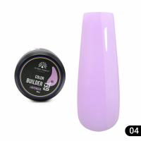 Гель для моделирования ногтей 50 гр, Color Builder Gel 04- Lavender