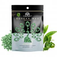 Воск для депиляции Global Fashion, Korean Wax, 100 гр, Green Tea