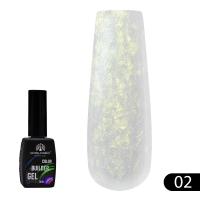 Цветной гель для ногтей Color Builder Gel 12 мл, 02