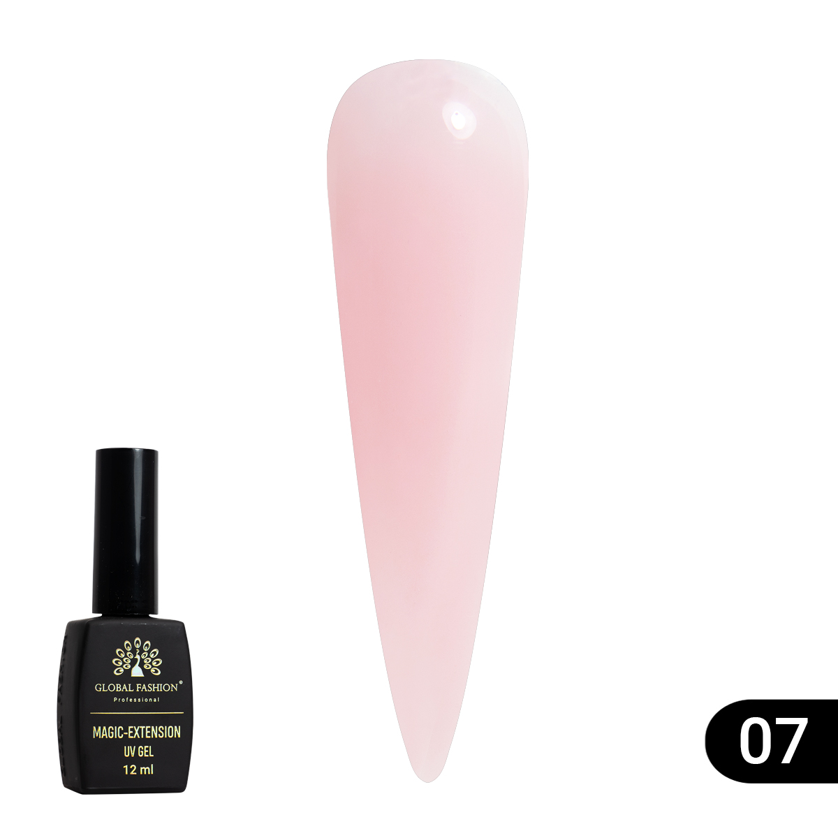 Гель Global Fashion Magic-Extension № 7 12 мл