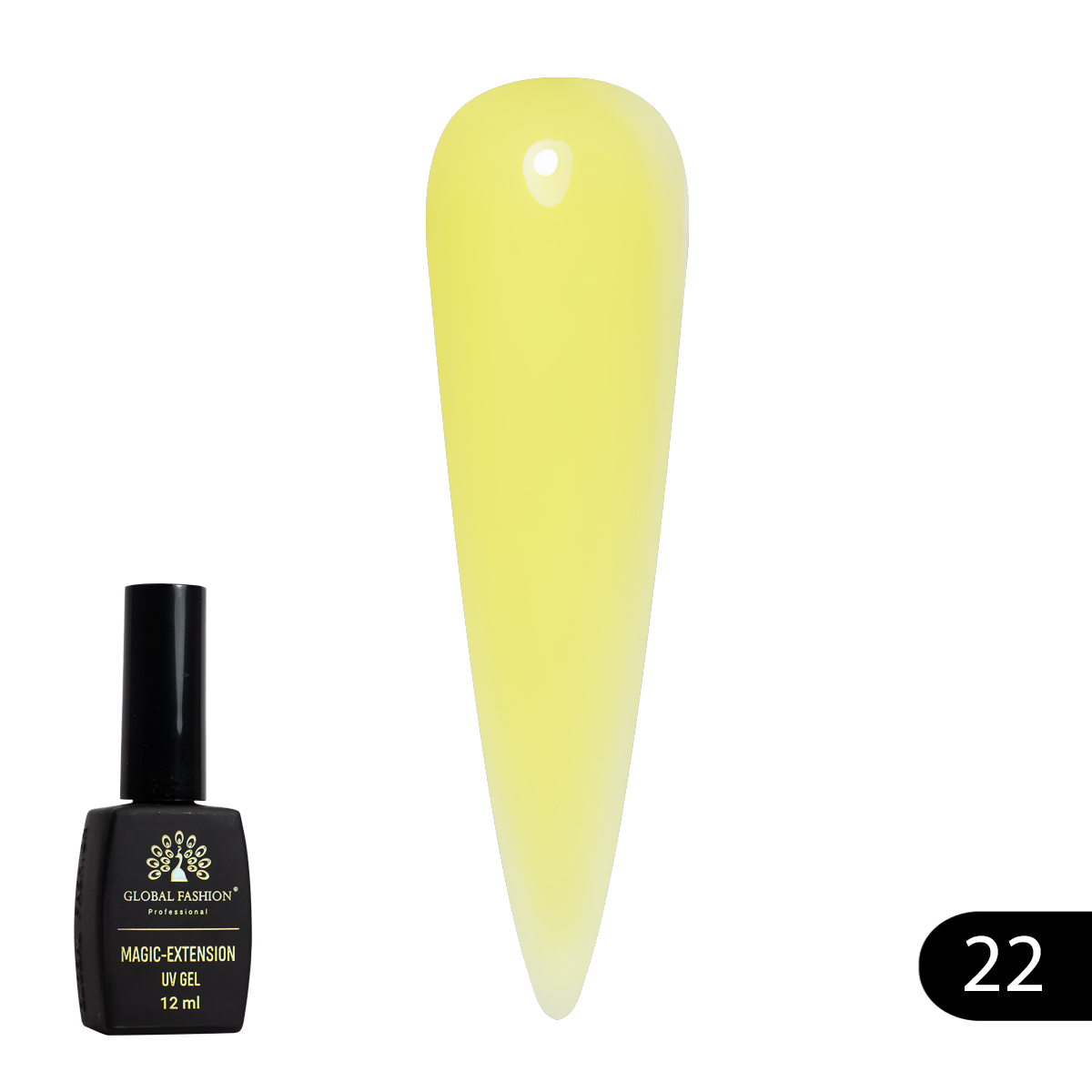 Гель Global Fashion Magic-Extension 12 мл, 22