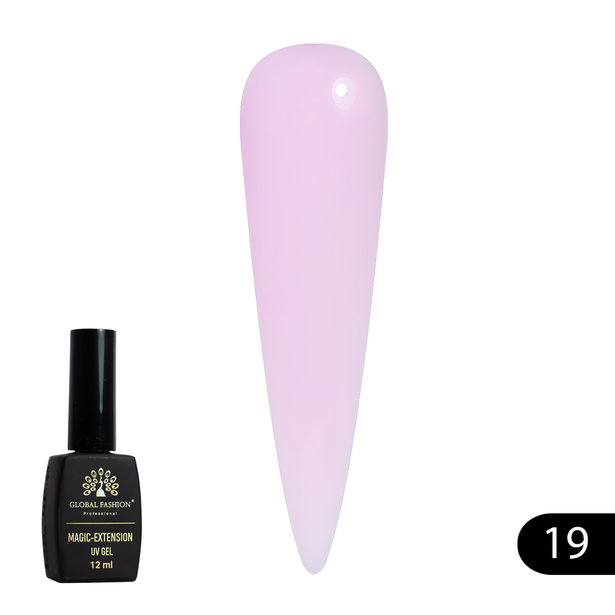 Гель Global Fashion Magic-Extension 12 мл, 19
