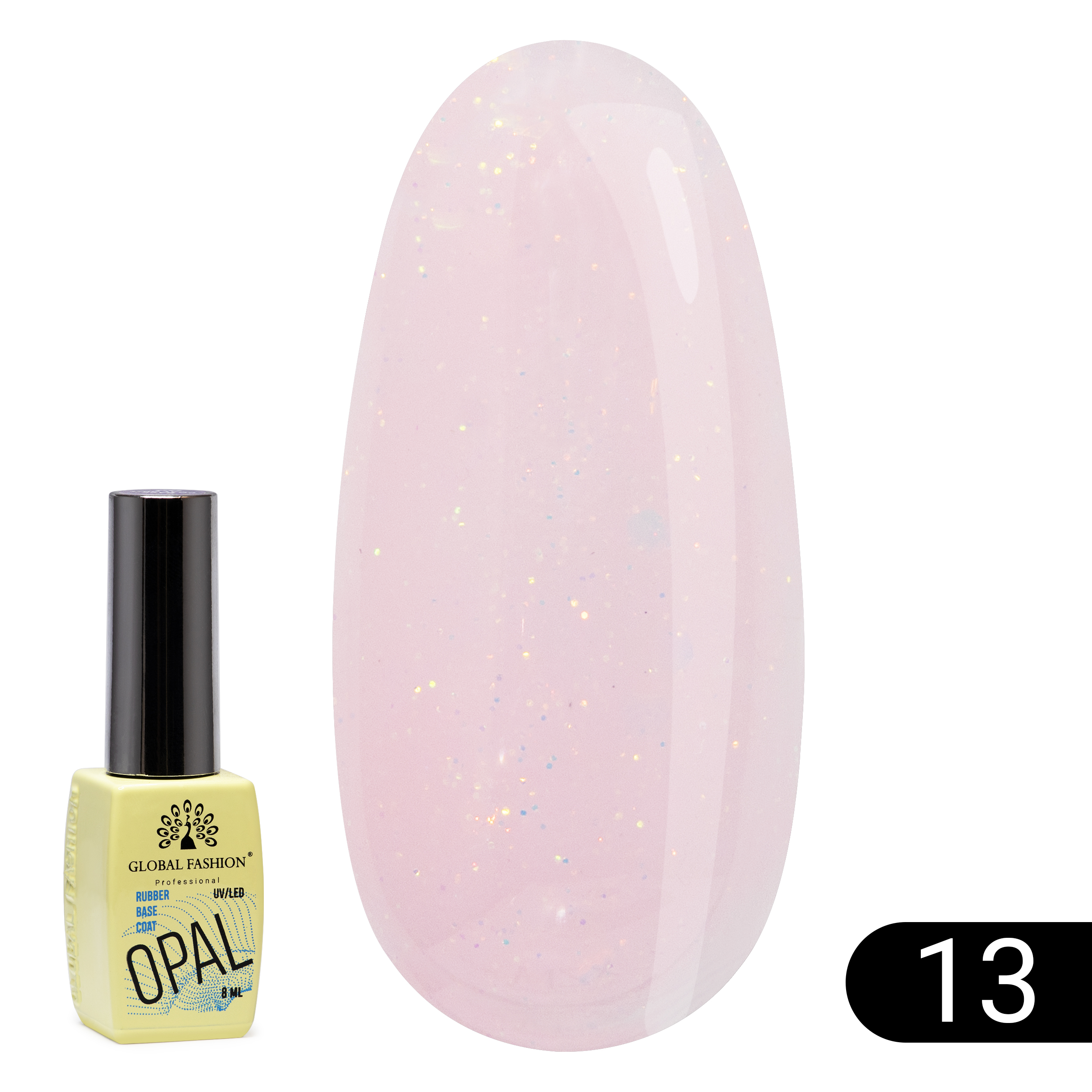 Каучуковая база Opal Global Fashion 8 мл, 13