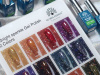 Гель лак Global Fashion 8ml, Midnight Sparkle Gel Polish 07