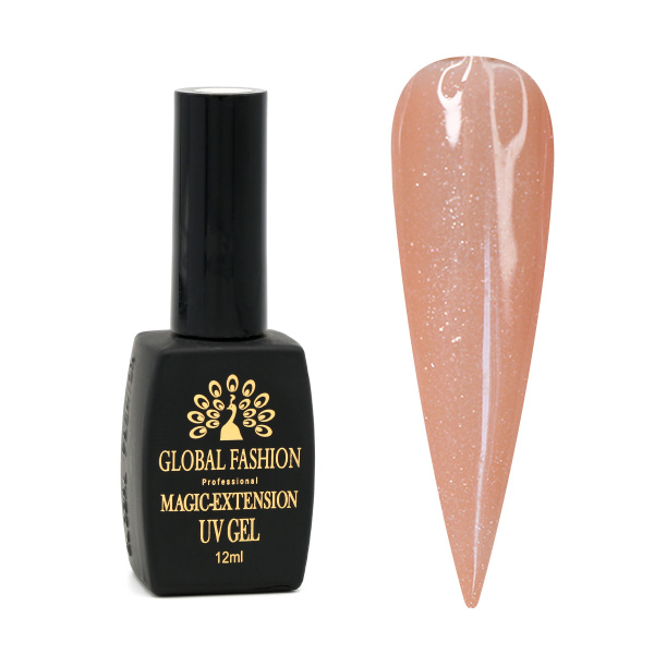 Гель Global Fashion с шиммером Magic-Extension 12 мл № 8