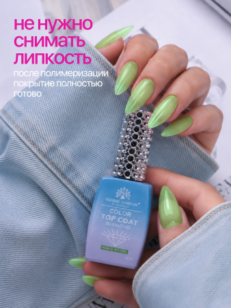 Топ цветной, Color Top Coat 12 мл, 03