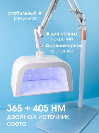 Педикюрная лампа для сушки ногтей на аккумуляторе, Cordless UV/LED, 48w, F5 Pro