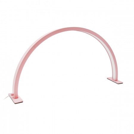 Настольная бестеневая led arc lamp pink