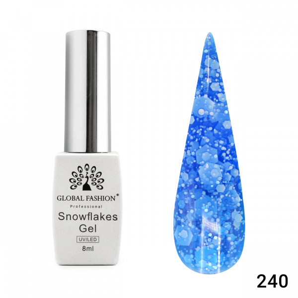 Гель лак Snowflakes 8 мл, 240