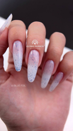 Топ без липкого слоя, Blue Foil Top, 12 мл