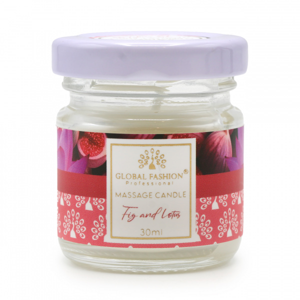 Массажная свеча Global Fashion, 30 ml, Fig And Lotus
