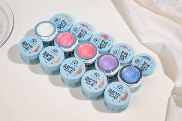 Гель для наращивания Ocean Pearl Dream Builder Gel 15 gr, Global Fashion, 01