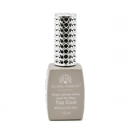 Топ без UV фильтров, Global Fashion, Super Glossy Shiny Top Coat without UV filter, 12 мл