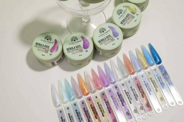 Гель для наращивания Nebula Kiss Collection Builder Gel 15 gr, Global Fashion, 06
