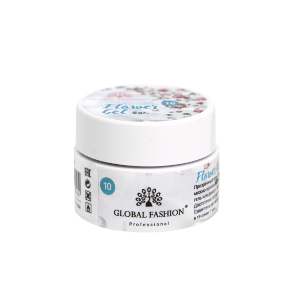 Гель с сухоцветами 5 гр, Flower Gel 10