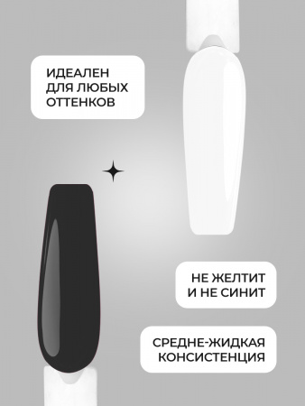 Топ без UV фильтров, Global Fashion, Super Glossy Shiny Top Coat without UV filter, 12 мл