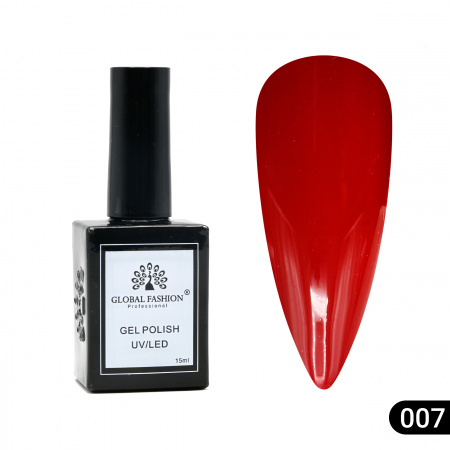 Гель лак Global Fashion, Elite Glow 15 ml, 07