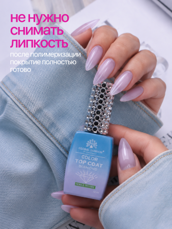 Топ цветной, Color Top Coat 12 мл, 16