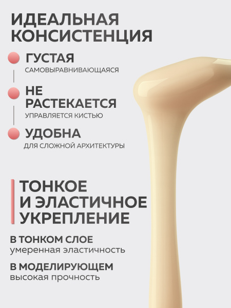 Гель для ногтей KERATIN BUILDER GEL 15g K11 бежевый