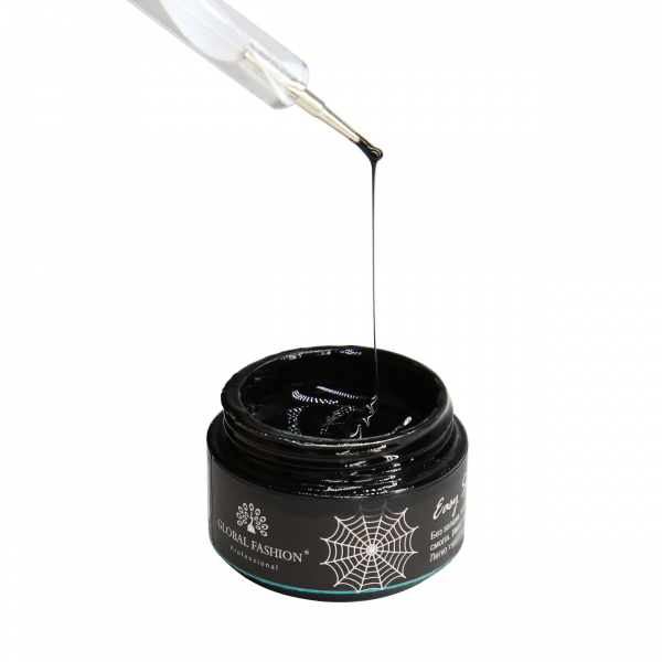 GEL паутинка Global black