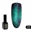 Гель лак кошачий глаз 24D Galactic Global Fashion 8 мл, 02