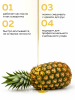 Масло укрепляющее двухфазное для ногтей Pineapple, Global Fashion, 60 мл