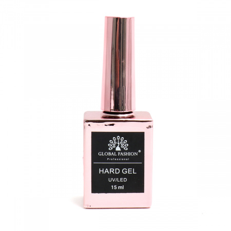 Твёрдый гель (Hard Gel) 15 мл Global Fashion, 08
