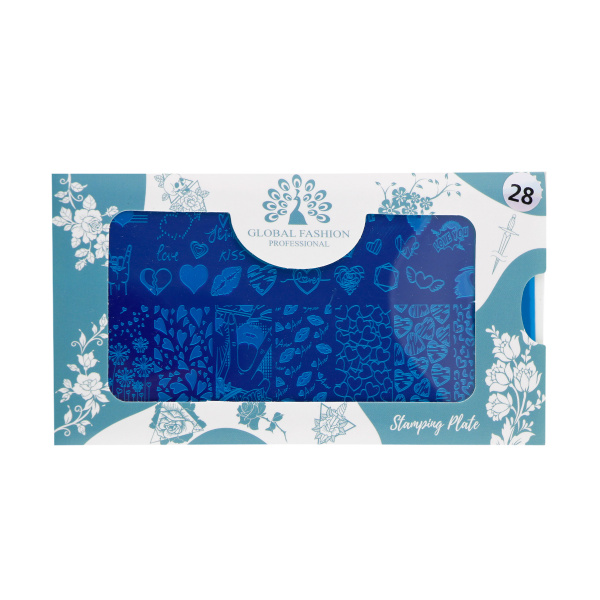 Диск для стемпинга Global Fashion #-28