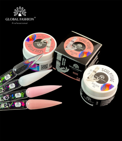 Скульптурный гель «SCULPTURE BUILDER GEL» 15 гр, CLEAR №01