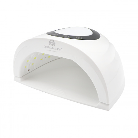 Лампа для ногтей Led/uv 288W с дисплеем, Global Fashion, GF-D03, white