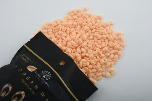 Воск для депиляции Global Fashion, Korean Wax, 100 гр, Cream