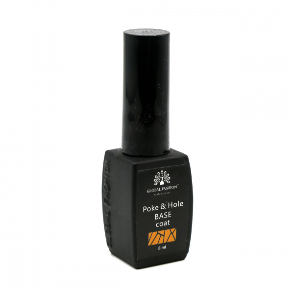Основа для дизайна, Global Fashion, Poke&Hole Base Coat, 8ml