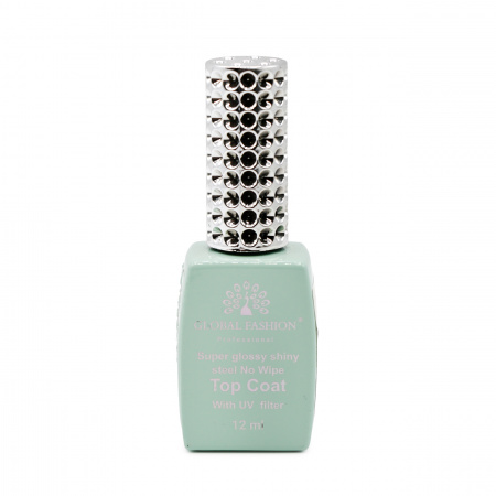 Топ с UV фильтрами, Global Fashion, Super Glossy Shiny Top Coat with UV filter, 12 мл