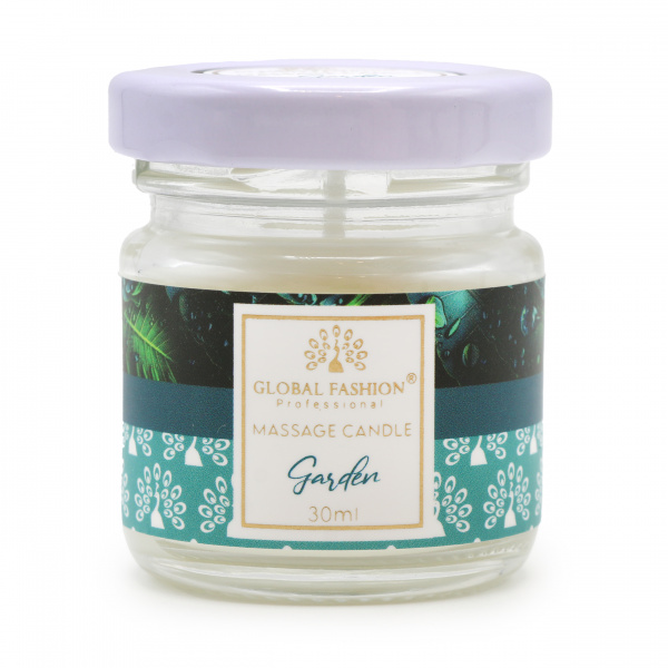Массажная свеча Global Fashion, 30 ml, Garden
