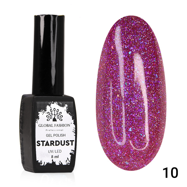 Гель лак Stardust 8 мл 10