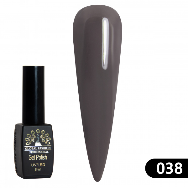 Гель лак BLACK ELITE 038, Global Fashion 8 мл