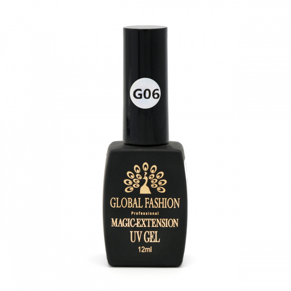 Гель Global Fashion с шиммером Magic-Extension 12 мл № 6