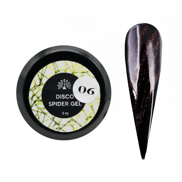 Гель паутинка Disco Spider Gel, 5 гр, 06