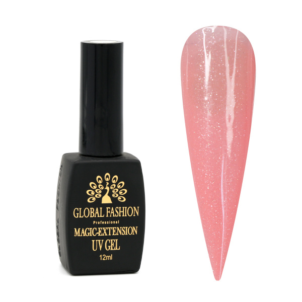 Гель Global Fashion с шиммером Magic-Extension 12 мл № 12