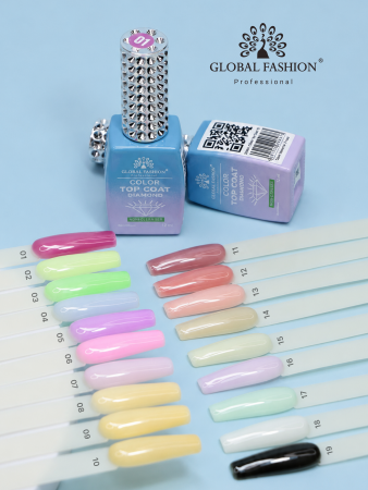 Топ цветной, Color Top Coat 12 мл, 13