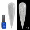 Каучуковая база Disco Opal светоотражающая Global Fashion 8 мл, 11